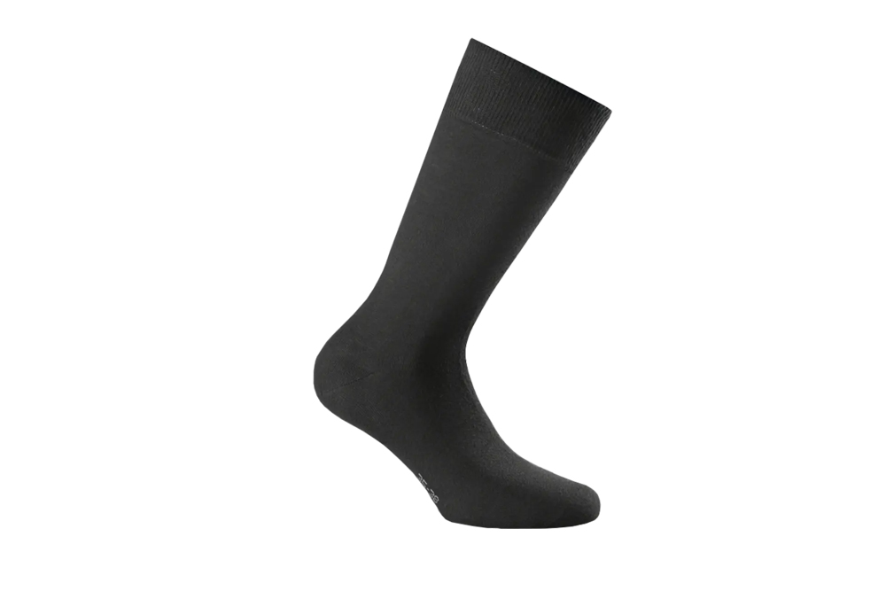 Schwarze JOYA Casual Socken, funktionelle Alltagssocken mit hohem Tragekomfort und rutscharmem Sitz im Schuh