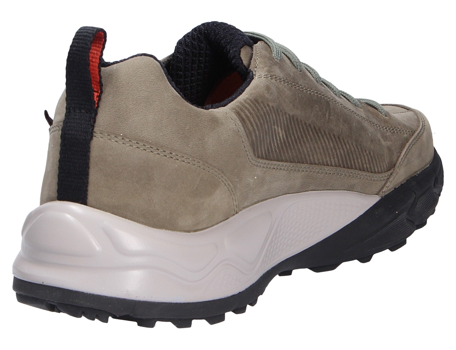 JOYA Oberstdorf STX green Herren-Sneaker in Grün mit robuster Profilsohle, Rück- und Seitenansicht