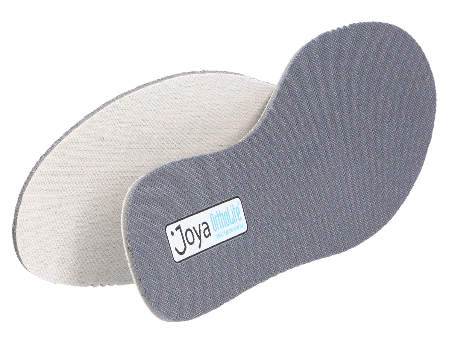 Abgebildet ist die originale JOYA Einlegesohle OrthoLite Basic Men als Austauscheinlage für passende JOYA Herrenschuhmodelle.