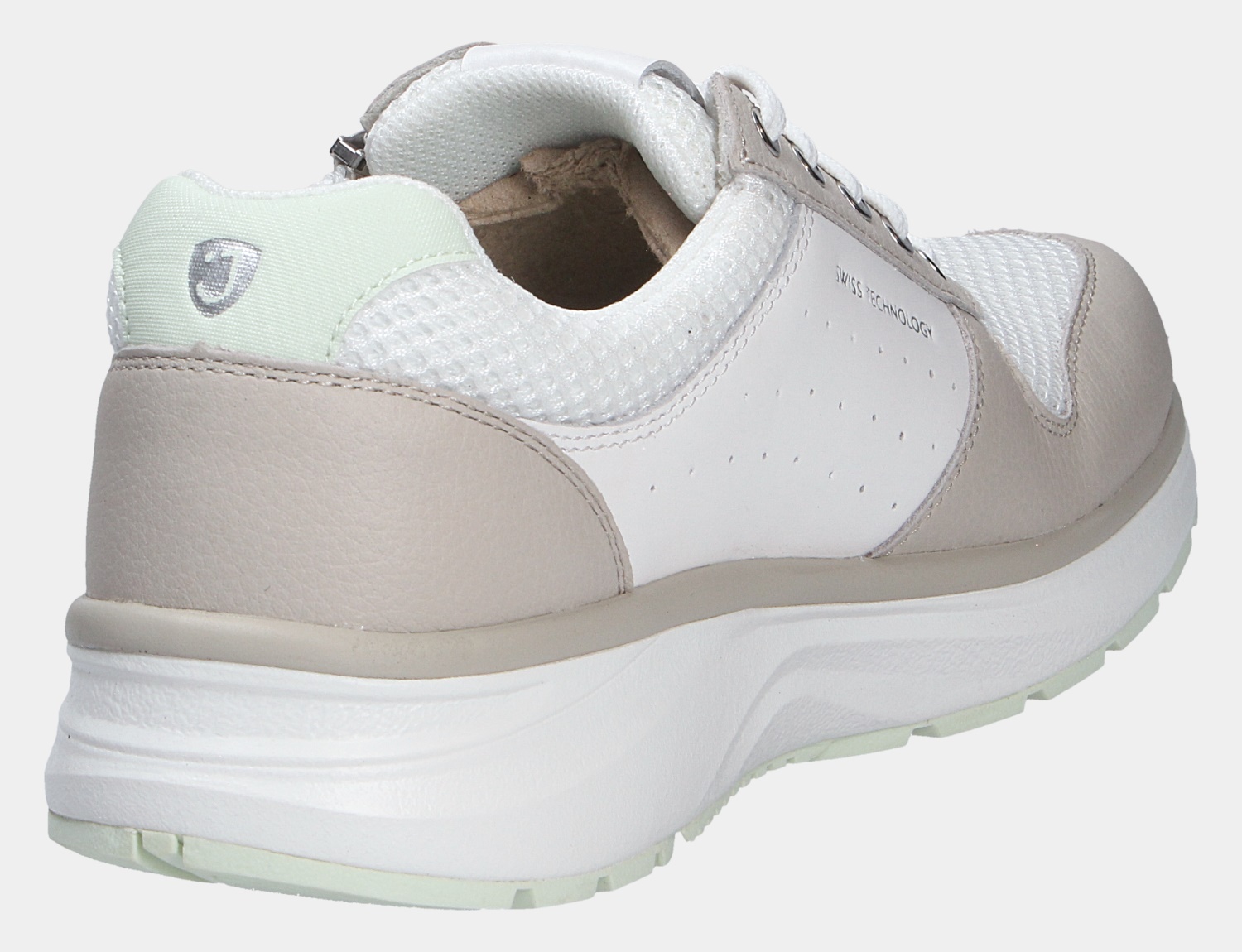 DYNAMO ZIP w white/green