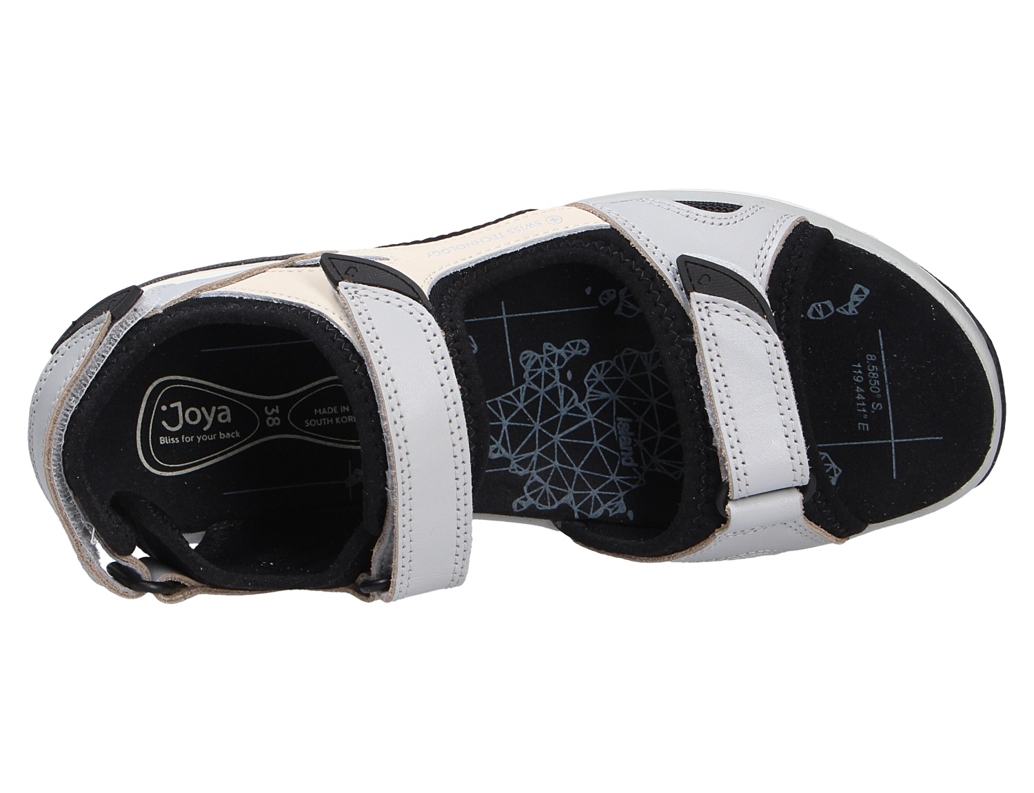 Komodo light blue/white