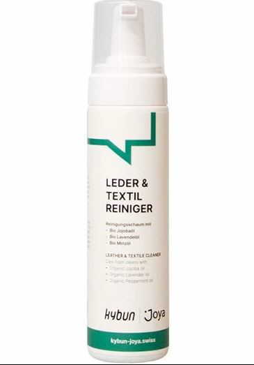 JOYA Leather&Textile Cleaner Bio-Pflegeschaum für Velours-, Wild- und Raulederschuhe, reinigt, pflegt und frischt die Farbe auf