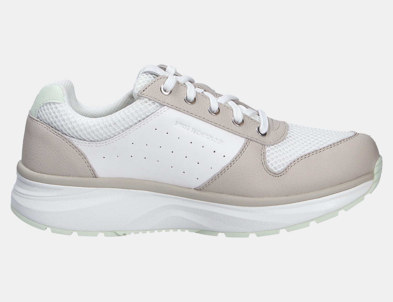 DYNAMO ZIP w white/green