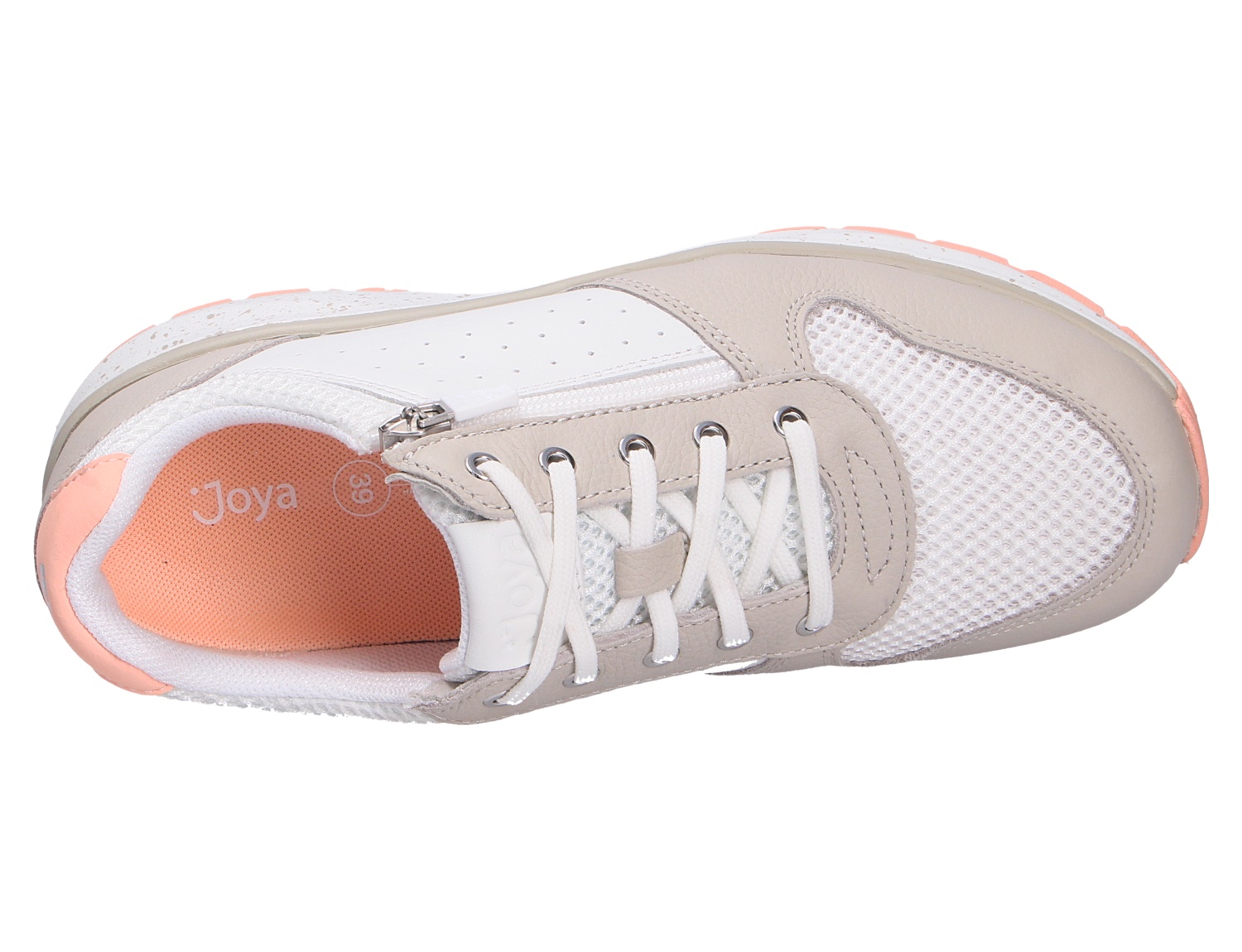DYNAMO ZIP w white/beige