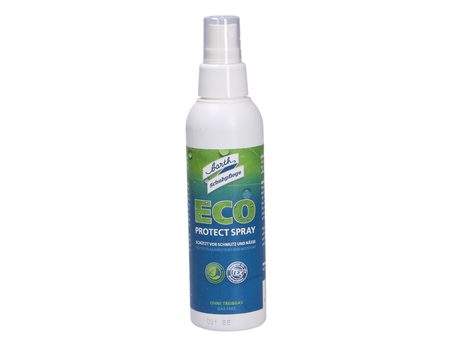 Barth ECO Protect Spray 150 ml als Flasche mit Sprühkopf, Schuhschutzspray zum Schutz von Schuhen vor Nässe, Schmutz und äußeren Einflüssen